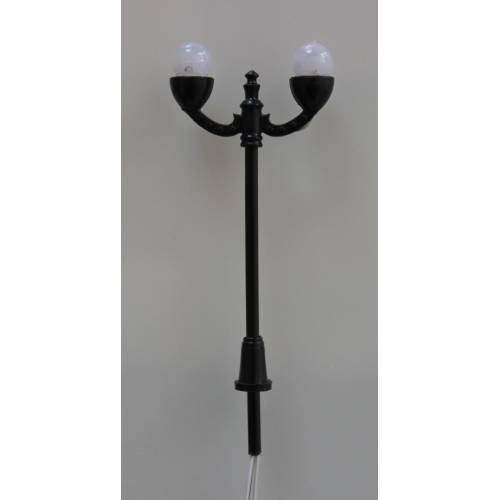 CANDELABRE DOUBLE GLOBE  70mm
